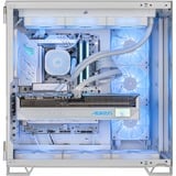 ALTERNATE ALT-ICUECS-INT-003, Gaming-PC blanco/Transparente