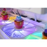 ALTERNATE ALT-ICUECS-INT-003, Gaming-PC blanco/Transparente