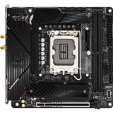 ASRock Z790I LIGHTNING WIFI, Placa base negro/Plateado