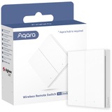 Aqara Wireless Remote Switch H1 (Double), Interruptor blanco