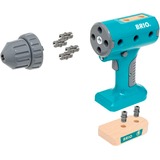 BRIO Atornillador inalámbrico Builder, Juegos de construcción 