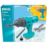 BRIO Atornillador inalámbrico Builder, Juegos de construcción 