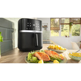 Bosch Freidora de aire MAF462B0 Serie 4, Freidora de aire caliente negro