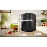 Bosch Freidora de aire MAF462B0 Serie 4, Freidora de aire caliente negro