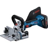 Bosch GFF 18V-22 Professional, 0601620100, Esamblaje con galleta azul/Negro