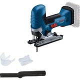 Bosch GST 18V-125 S PROFESSIONAL power jigsaws 3500 spm 1,9 kg, Sierra de calar azul/Negro, Empuñadura cilíndrica, Negro, Azul, Rojo, 90°, Sin escobillas, 3500 spm, 12,5 cm