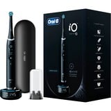 Braun iO Series 10 Adulto Cepillo dental oscilante Negro, Cepillo de dientes eléctrico negro, Adulto, Cepillo dental oscilante, Cuidados diarios, Limpieza profunda, Cuidado de las encías, Sensible, Blanqueador, Negro, 2 min, Alrededor