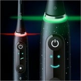 Braun iO Series 10 Adulto Cepillo dental oscilante Negro, Cepillo de dientes eléctrico negro, Adulto, Cepillo dental oscilante, Cuidados diarios, Limpieza profunda, Cuidado de las encías, Sensible, Blanqueador, Negro, 2 min, Alrededor