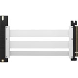 Corsair Cable elevador Premium PCIe 5.0 ×16, Cable alargador blanco
