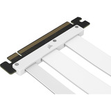 Corsair Cable elevador Premium PCIe 5.0 ×16, Cable alargador blanco