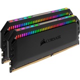 Corsair Dominator CMT64GX4M2E3200C16 módulo de memoria 64 GB 2 x 32 GB DDR4 3200 MHz, Memoria RAM negro, 64 GB, 2 x 32 GB, DDR4, 3200 MHz, 288-pin DIMM