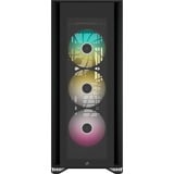 Corsair iCUE 7000X RGB Full Tower Negro, Caja de torre grande negro, Full Tower, PC, Negro, ATX, Juego, Multi