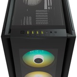 Corsair iCUE 7000X RGB Full Tower Negro, Caja de torre grande negro, Full Tower, PC, Negro, ATX, Juego, Multi