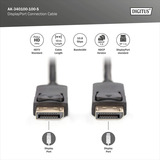 Digitus AK-340100-100-S, Cable negro