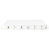 Digitus Caja de empalme LWL, equipada, 6x LC-APC DX, OS2, Caja de fíbra óptica 