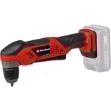 EINHELL Atornillador angular a batería Power X-Change TE-AD 18 Li - Solo, 18 Voltios, Taladro/destornillador rojo/Negro