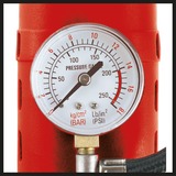 EINHELL CC-AC 35/10 12V compresor de aire 35 l/min Encendedor de cigarrillos rojo/Negro, 35 l/min, 10 bar, 1,97 kg