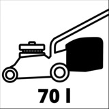 EINHELL GC-PM 51/3 S HW-E Cortacésped de empuje a gasolina Gasolina Negro, Rojo rojo/Negro, Cortacésped de empuje a gasolina, 51 cm, 1 L, 70 L, Tracción en ruedas traseras, 4 rueda(s)