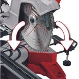 EINHELL TE-SM 10 L Dual, 4300877, Sierras de corte a inglete y a bisel rojo