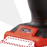 Einhell TE-CD 18/40 Li-Solo 1500 RPM Sin llave 1,1 kg Negro, Rojo, Taladro/destornillador rojo/Negro, Taladro de pistola, Sin llave, 1,3 cm, 1500 RPM, 40 Nm, 6 mm