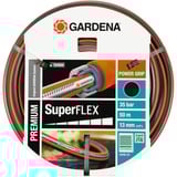 GARDENA Manguera de jardín Superflex 50M 1/2 gris/Naranja, 18099-20