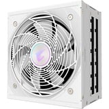 GIGABYTE AORUS ELITE P1000W ICE Fuente de Alimentación - PCIe 5.0, 80 PLUS Platinum, Diseño completamente modular, Ventilador de 120 mm, Compatible con ATX 3.0, Enchufe UE, Fuente de alimentación de PC blanco, 80 PLUS Platinum, Diseño completamente modular, Ventilador de 120 mm, Compatible con ATX 3.0, Enchufe UE, 1000 W, 100 - 240 V, 50/60 Hz, 15 - 6.5 A, Activo, 125 W