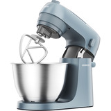 Kenwood KZM35.000GY robot de cocina 800 W 4 L Azul gris, 4 L, Azul, Giratorio, Batir, Amasar, Mezcla, Whisking, Acero inoxidable, Acero inoxidable
