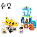 LEGO DUPLO Primera Vez en el Aeropuerto, Juegos de construcción Juego de construcción, 2 año(s), Plástico, 23 pieza(s), 546 g