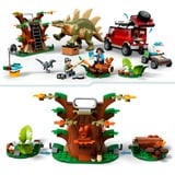 LEGO Jurassic World Misiones Dinosaurio: Descubrimiento del Stegosaurus, Juegos de construcción Juego de construcción, 6 año(s), Plástico, 420 pieza(s), 788 g