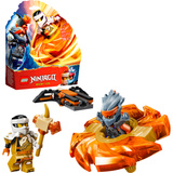 LEGO Ninjago Cole vs. Cole Malvado Ataque Giratorio, Juegos de construcción 