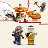 LEGO Ninjago Cole vs. Cole Malvado Ataque Giratorio, Juegos de construcción 
