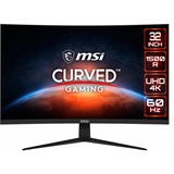 MSI Optix G321CUVDE, Monitor de gaming negro