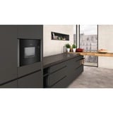 Neff HLAWD23G0 microondas Grafito Solo microondas Integrado 20 L 800 W negro/Grafito, Integrado, Solo microondas, 20 L, 800 W, Pantalla incorporada, LED