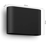 Philips Hue 929003665001, Luz de LED negro