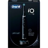 Procter & Gamble iO Series 10 Adulto Cepillo dental oscilante Negro, Cepillo de dientes eléctrico negro, Adulto, Cepillo dental oscilante, Cuidados diarios, Limpieza profunda, Cuidado de las encías, Sensible, Blanqueador, Negro, 2 min, Alrededor