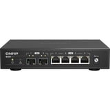 QNAP QSW-2104-2S switch No administrado 2.5G Ethernet Negro, Interruptor/Conmutador No administrado, 2.5G Ethernet