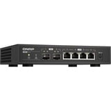 QNAP QSW-2104-2S switch No administrado 2.5G Ethernet Negro, Interruptor/Conmutador No administrado, 2.5G Ethernet