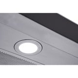 Respekta CH 44099 GISAM, Campana extractora acero fino/Negro