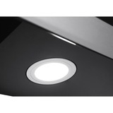 Respekta CH 89090 S, Campana extractora negro/Acero fino