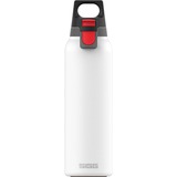 SIGG 8998.30 termo 0,55 L Blanco, Botella thermo blanco, 0,55 L, Blanco, Acero inoxidable, 13 h, 30 h, Plástico