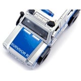 SIKU Rheinmetall MAN Survivor R Modelo a escala de furgón policial Previamente montado 1:50, Automóvil de construcción plateado/Azul, Modelo a escala de furgón policial, Previamente montado, 1:50, Rheinmetall MAN Survivor R, Cualquier género, Metal, Plástico