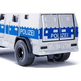 SIKU Rheinmetall MAN Survivor R Modelo a escala de furgón policial Previamente montado 1:50, Automóvil de construcción plateado/Azul, Modelo a escala de furgón policial, Previamente montado, 1:50, Rheinmetall MAN Survivor R, Cualquier género, Metal, Plástico