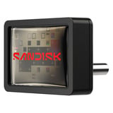 SanDisk Extreme Fit 128 GB, Lápiz USB negro