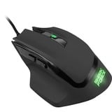 Sharkoon SHARK Force II ratón mano derecha USB tipo A Óptico 4200 DPI, Ratones para gaming negro, mano derecha, Óptico, USB tipo A, 4200 DPI, Negro