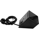 Shelly Soporte de pantalla de pared negro