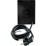 Shelly Soporte de pantalla de pared negro