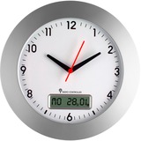 TFA 98.1092, Reloj de pared blanco/Gris