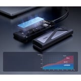 UGREEN CM767 USB 3.2 10Gbps M.2 NVMe y SATA, Caja de unidades gris/Plateado