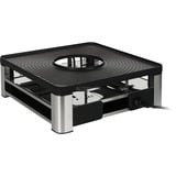 WMF Lumero 61.3020.1009 parrilla de interior 8 personas(s) 1960 W Negro, Acero inoxidable, Raclette acero fino/Negro, 1960 W