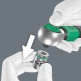 Wera Llave dinamométrica Safe-Torque A 1, Llave de torsión negro/Verde